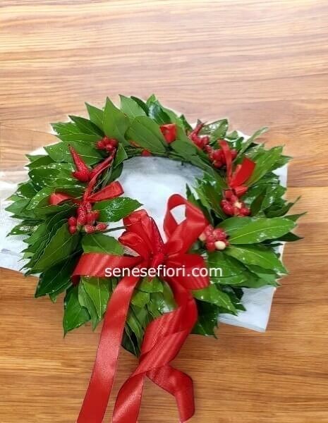 Coroncina di alloro solo in preordine 3/4 giorni