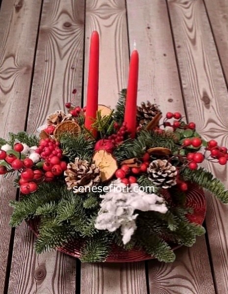 Composizione natalizia classic