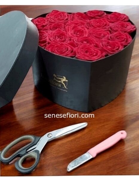 Flower Box a Cuore: Il Simbolo dell'Amore a Domicilio a Napoli